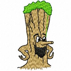 Trees Embroidery Design 9